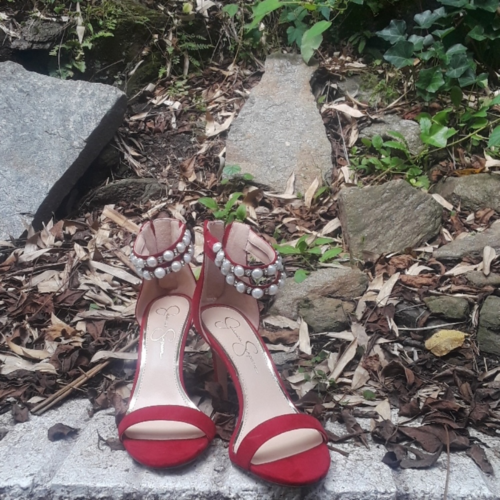 Jessica Simpson Red Heels